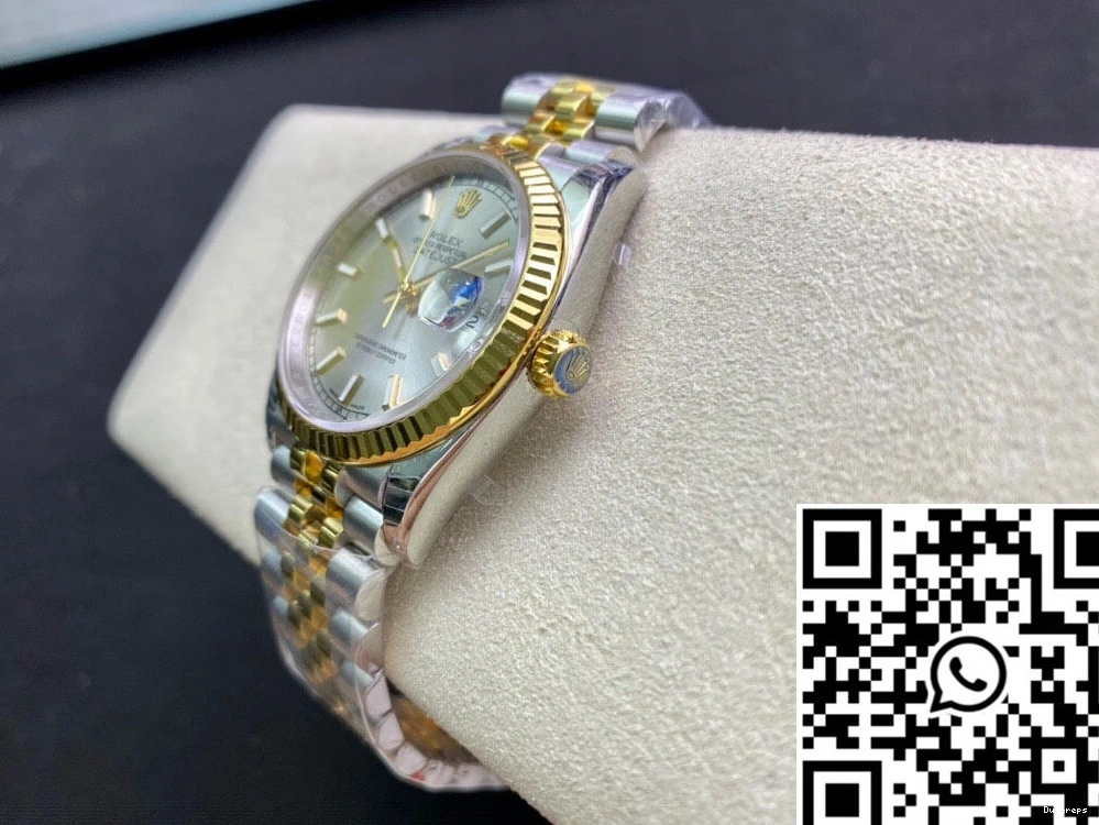 36MM 748 Yellow EW Factory Rolex Datejust RelaxedFit 126233 Gold 0711